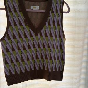 Maeve Multicolor Knit Vest
